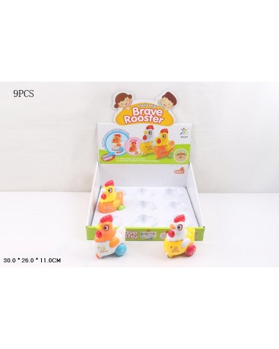 Півник заводний, в асортименті, в дисплей боксі 30х26х11 см