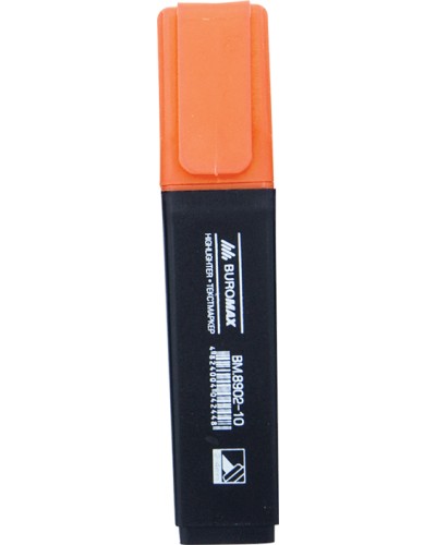 Маркер текстовий, помаранчевий, ТМ JOBMAX