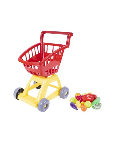 Візок для супермаркету з овочами 37х31х47 см, ТМ Оріон