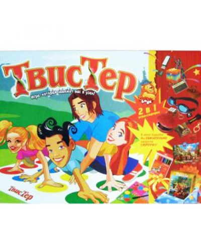 Гра підлогова «Твістер» у коробці 39х29х5,5 см, ТМ Данко Тойс