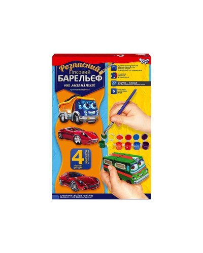 Набір для творчості «Барельєф» малий, в асортименті, у коробці 20х3х28 см, ТМ Данко Тойс