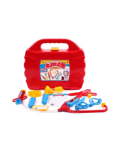Набір «Маленький лікар» з 8 інструментів, у валізі 27х22,5х8,5 см, ТМ Технок