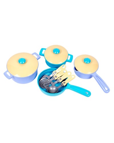 Набір посуду з 11 прдметів, у сітці 32х18,5х11,5 см, ТМ Технок