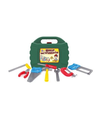 Набір з 8 інструментів, у валізі 27х22,5х8,5 см, ТМ Технок