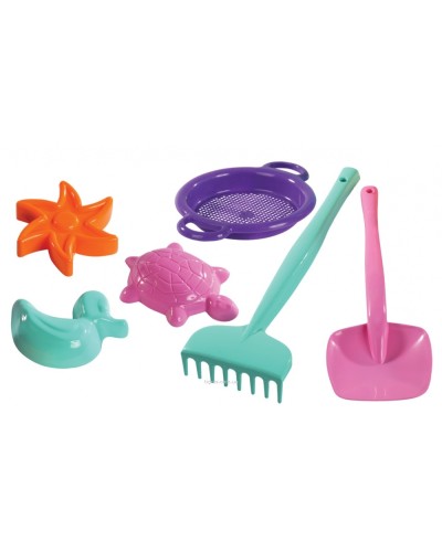 Набір для піску з 6 елементів 17х32х9 см, ТМ Тигрес