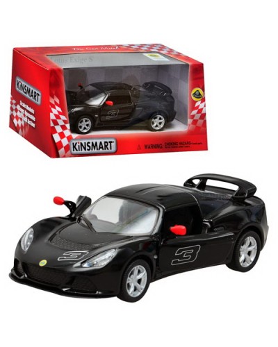 Машина «LOTUS EXIGE S» 12 см 1:32 металева інерційна, у коробці 16х8х7,5 см, KINSMART