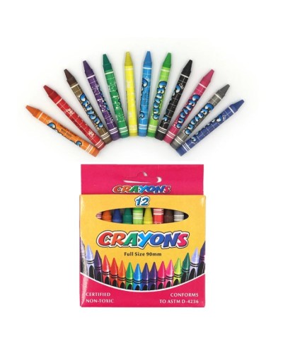 Крейда воскова «Crayons» на 12 кольорів