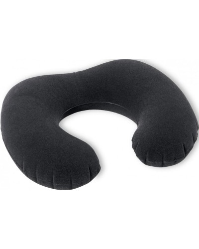 Подушка-підголівник 33х25х8 см надувна чорна, ТМ Intex