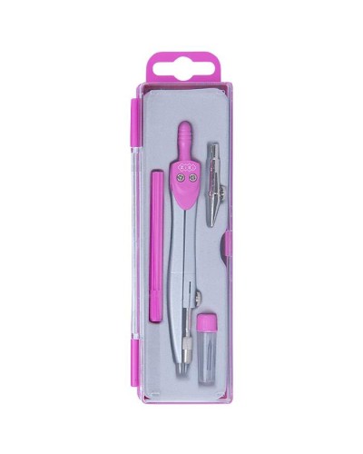 Готовальня з 4 предметів, рожева, ТМ ZiBi