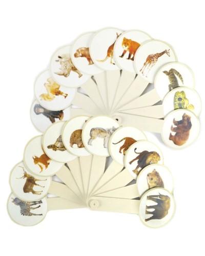 Віяло «Дикі тварини»