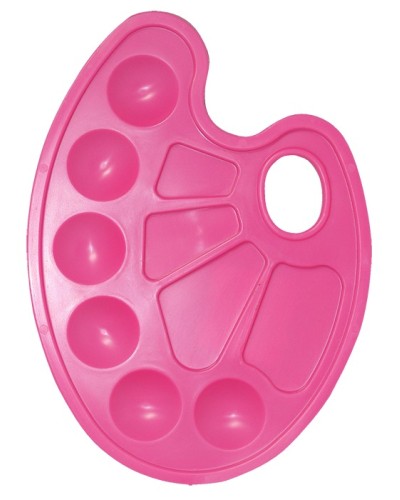 Палітра для малювання рожева, TM Zibi