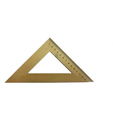 Трикутник дерев' яний, 16 см, 45х45