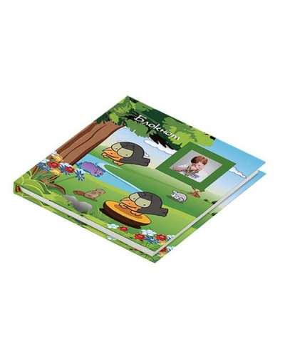 Блокнот «Birds» 13,5х13,5 см на 80 аркушів у клітинку з твердою ламінованою обклдаинкою, ТМ Zibi