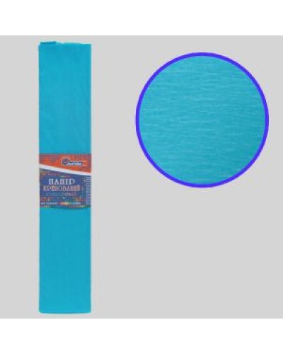 Гофро-папір 55% 50х200 см 20 г/м2 морська хвиля, TM J.Otten