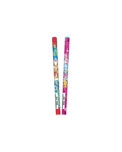 Олівець графітний «Butterfly», без гумки, НВ, у спайці 72 шт., ТМ Мультяшки