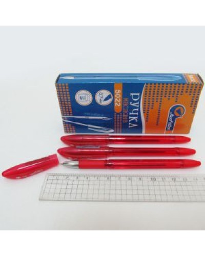 Ручка «Easy Office Ni» масляна червона, J. Otten