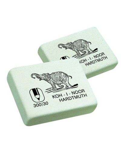 Гумка прямокутна «Слон» м'яка, Koh-i-Noor