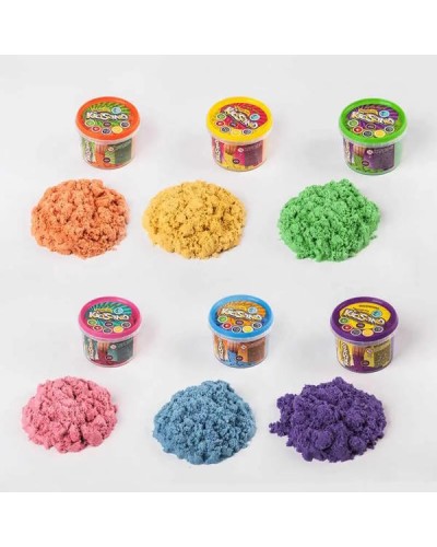 Кінетичний пісок «KidSand» у банці по 400 г, в асортименті, ТМ Данко Тойс