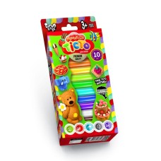 Набір тісто для ліплення «Master Do» на 10 кольорів по 40 г, у коробці 11х10х2 см, ТМ Данко Тойс