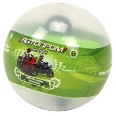 Мотоцикл металевий, у колбі 9 см, 36 шт. у дисплей боксі 40х30х28,5 см, Автопром