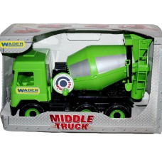 Бетонозмішувач «Middle truck» світло-зелений, 27х44х19 см, у коробці, ТМ Тигрес