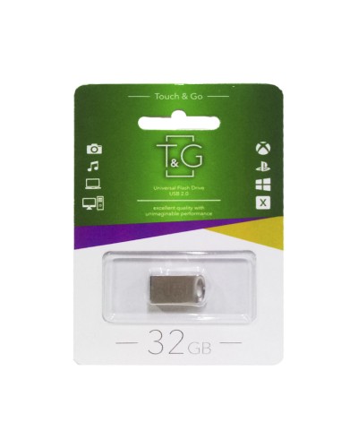 Флеш-карта «T&G» 32 GB металева