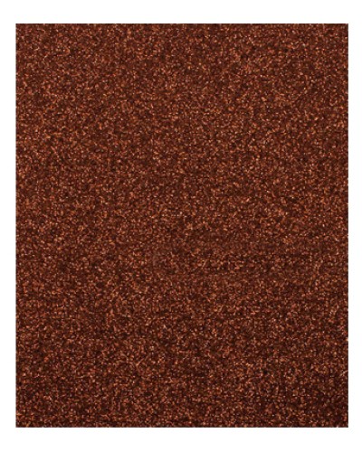 Фоаміран А4, 2 мм, коричневий з глітером, 10 аркушів, Флексика