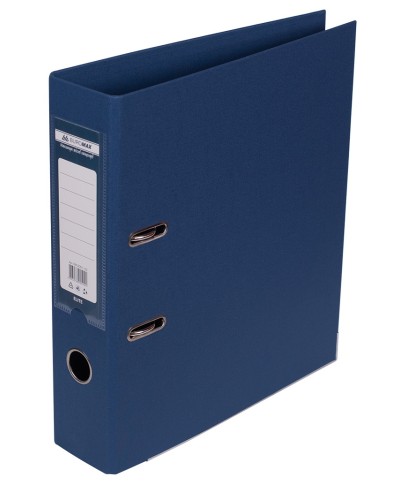 Папка-реєстратор «ELITE» А4 двостороння збірна 70 мм PP, темно-синя, ТМ JOBMAX