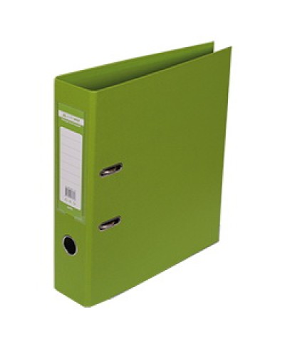 Папка-реєстратор «ELITE» А4 двостороння збірна 70 мм PР салатова, ТМ Buromax