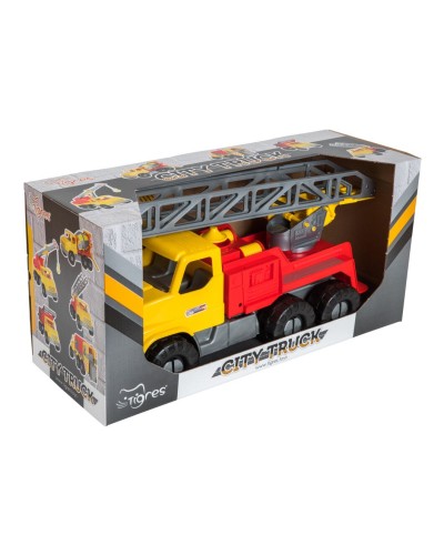 Пожежна машина «City Truck» інерційна, у коробці 25,5х52х19,5 см, ТМ Тигрес