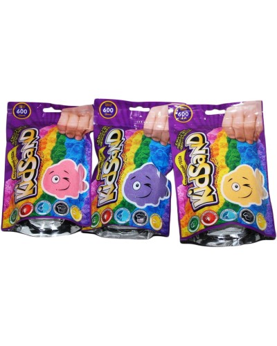 Кінетичний пісок «KidSand», в асортименті, у пакеті 600 гр., ТМ Данко Тойс