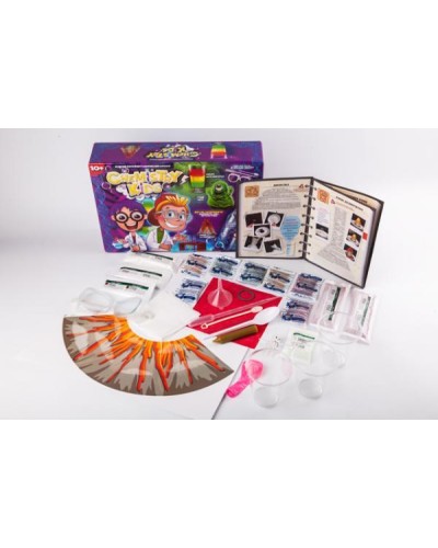 Набір для проведення дослідів «CHEMISTRY KIDS», в асортименті, у коробці 34х9х22 см, ТМ Данко Тойс