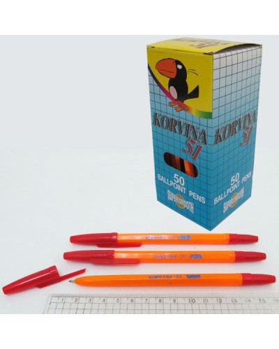 Ручка «Korvina» кулькова червона, J. Otten