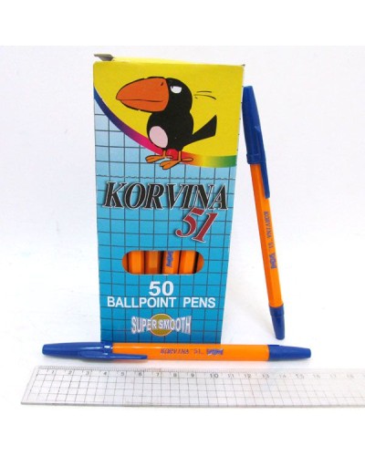 Ручка «Korvina» кулькова синя, ТМ J. Otten