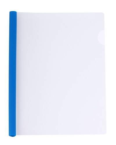 Папка з планкою-затиском А4 на 2-95 аркушів 15 мм синя, ТМ Economix