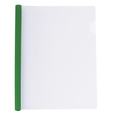 Папка з планкою-затиском А4 на 2-95 аркушів 15 мм зелена, ТМ Economix