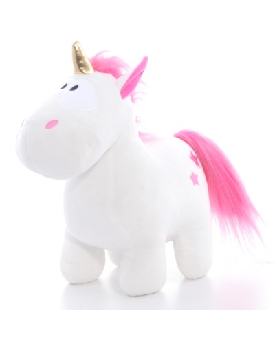 М`яка іграшка «Єдиноріг» 35х15х33 см, ПП Копиця