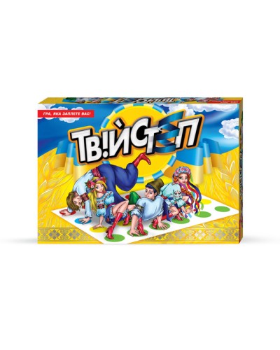 Гра підлогова «Твійстеп», у коробці 36х25,5х3,5 см, ТМ Данко Тойс