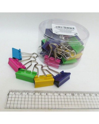 Біндери для паперу кольорові 32 мм