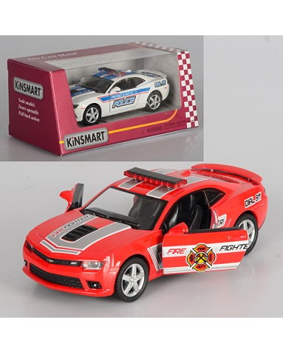 Машина металева інерційна, у коробці 16х7,5х8 см, KINSMART