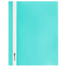 Папка-швидкозшивач з прозорим верхом, А4, без перфорації, бірюзова, ТМ Economix