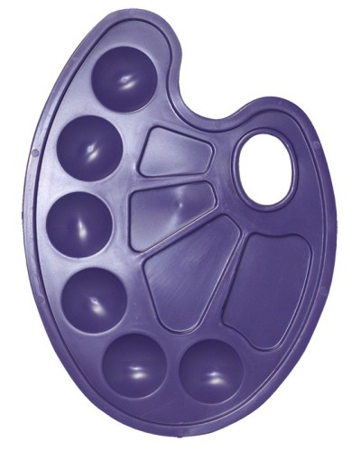 Палітра для малювання фіолетова, TM Zibi