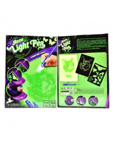 Набір креативної творчості «NEON LIGHT PEN», у коробці 30,5х22х2,5 см, ТМ Данко Тойс