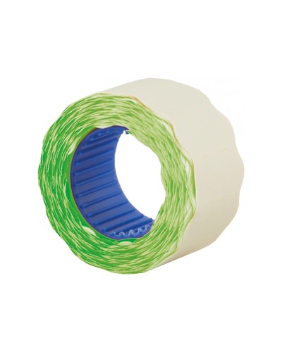 Етикетки-цінники 26х12 мм зелені, 500 шт, фігурні, ТМ Economix