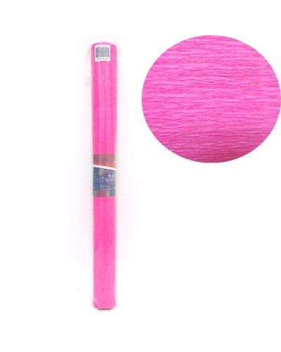 Гофро-папір 150 % 50х200 см 95 г/м2, яскраво-рожевий, TM J.Otten