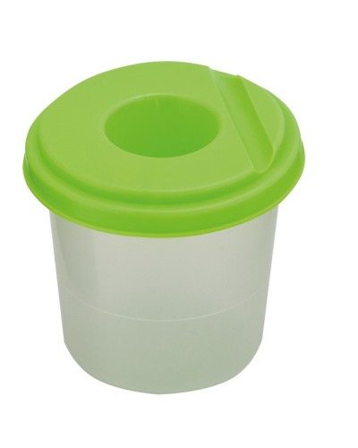 Склянка-непроливайка одинарна салатова, ТМ Zibi