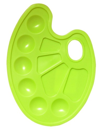 Палітра для малювання салатова, TM Zibi