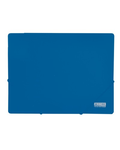 Папка А4 на гумках синя, ТМ Jobmax