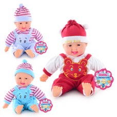 Пупс «Сміхотун» 40 см м`яконабивний, в асортименті, у пакеті 42 см
