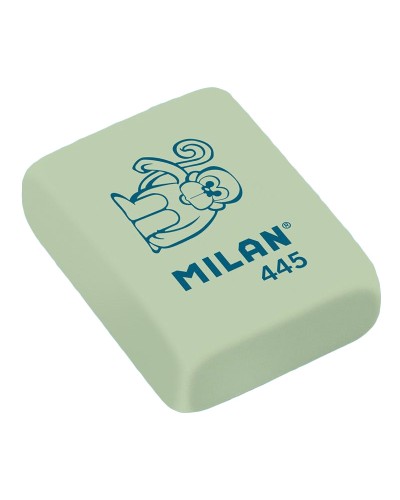 Гумка, прямокутна, 3,1х2,3х0,9 см, в асортименті, ТМ MILAN